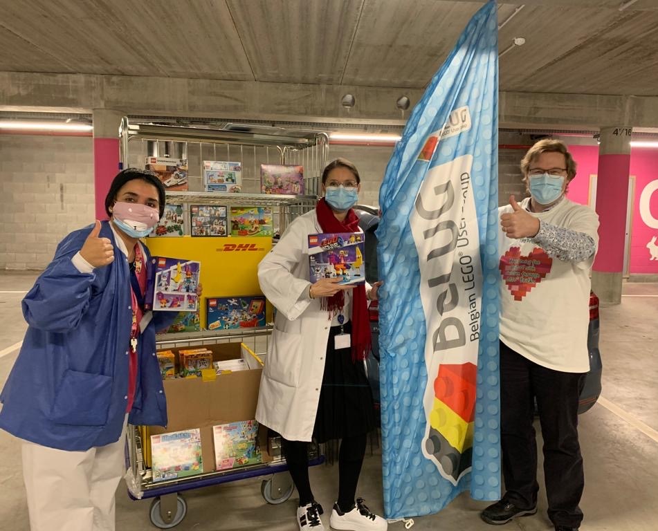 Des boîtes de LEGO® offertes au CHC