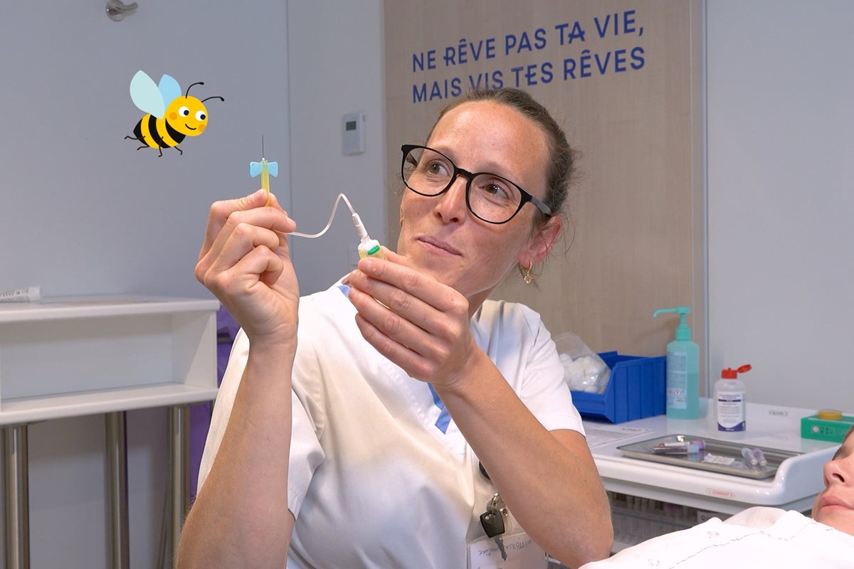 La prise de sang expliquée aux enfants