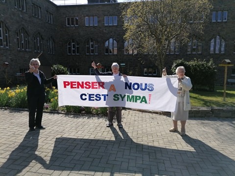 Les résidents ont tenu à remercier toutes les personnes qui pensent à eux