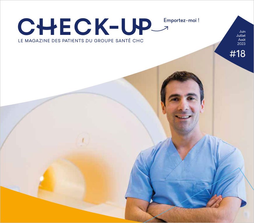 Nouveau numéro du Check-up, le magazine des patients du Groupe santé CHC