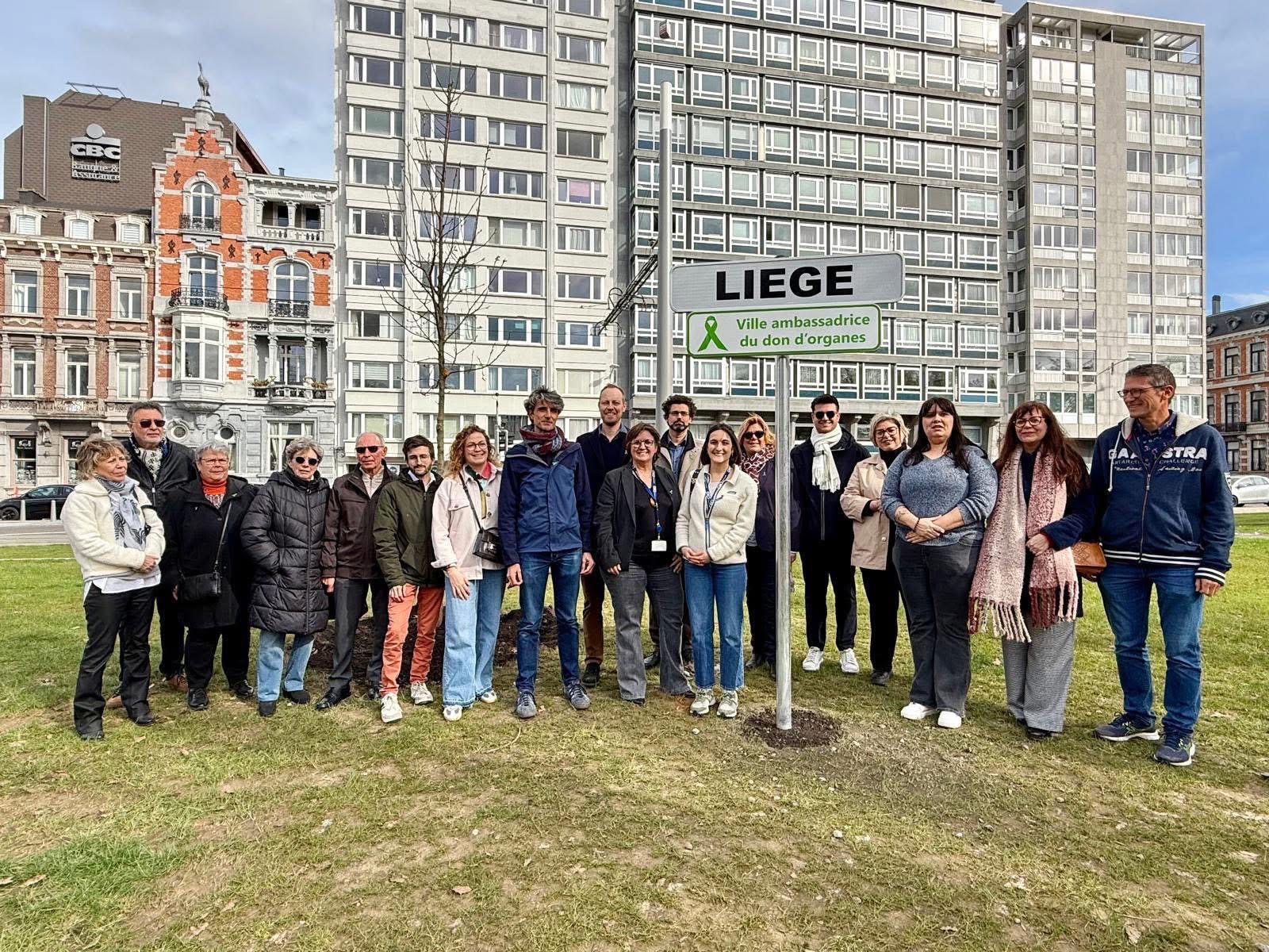 Liège, première ville belge ambassadrice du don d'organes