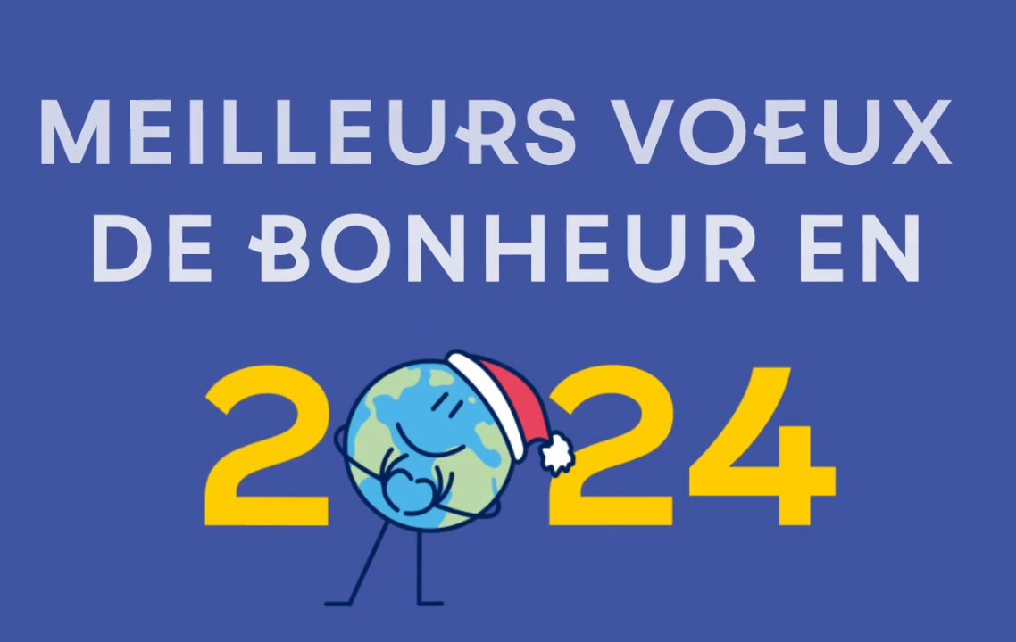 Nos meilleurs voeux pour 2024!