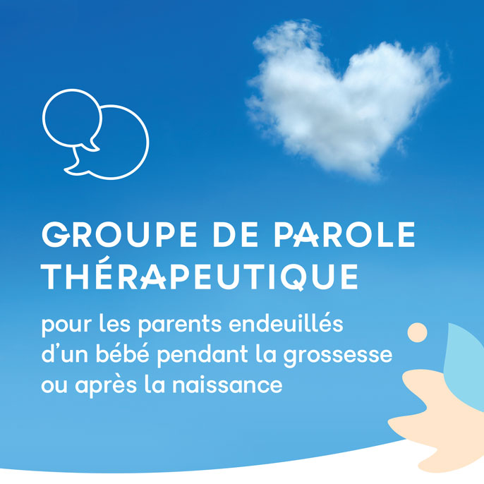 Groupe de parole pour les parents endeuillés d'un bébé
