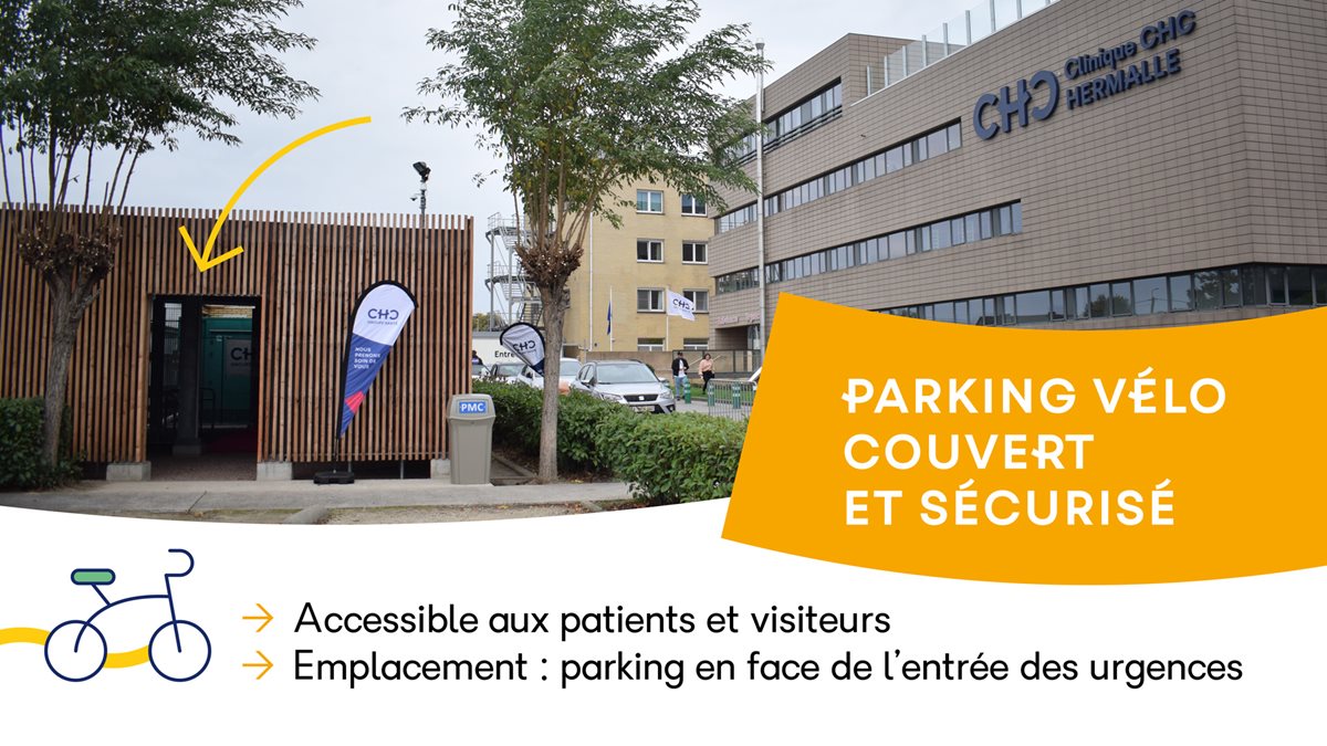 Un parking vélo sécurisé pour les collaborateurs et les visiteurs