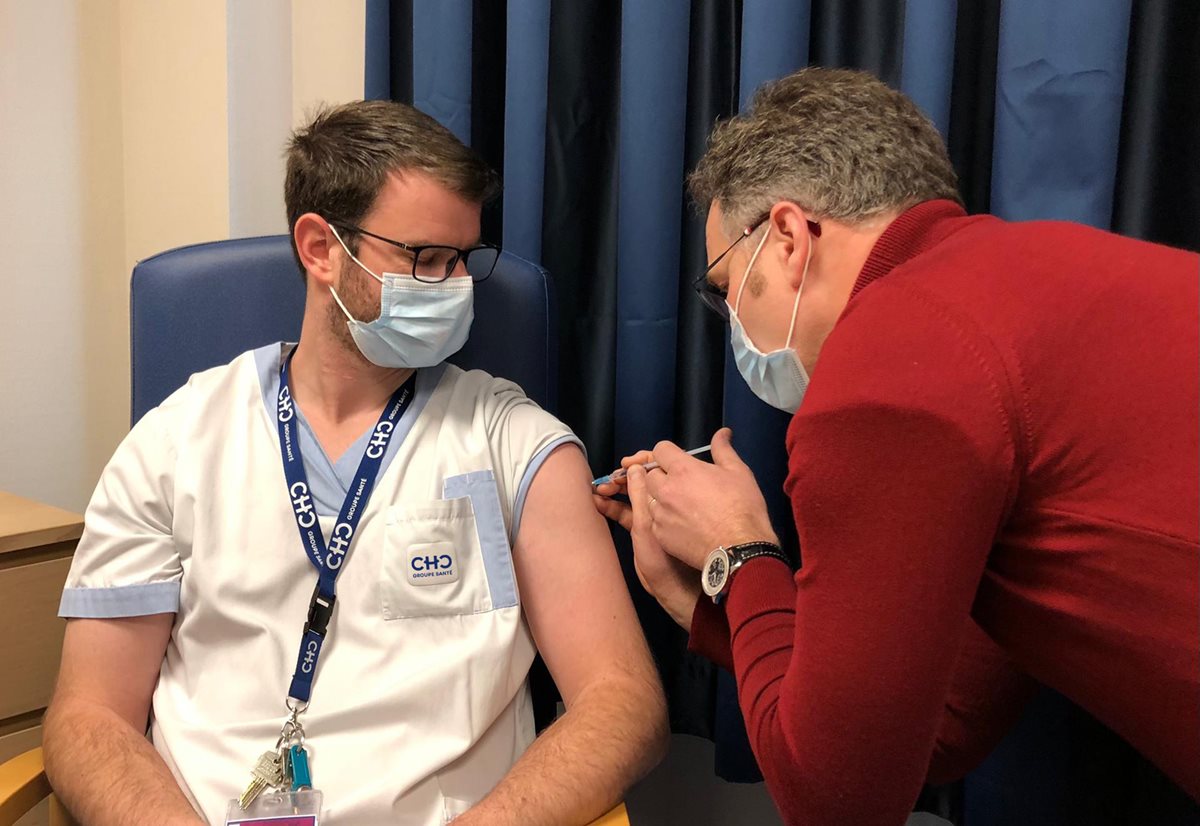 Première phase de vaccination Covid finalisée dans les maisons de repos