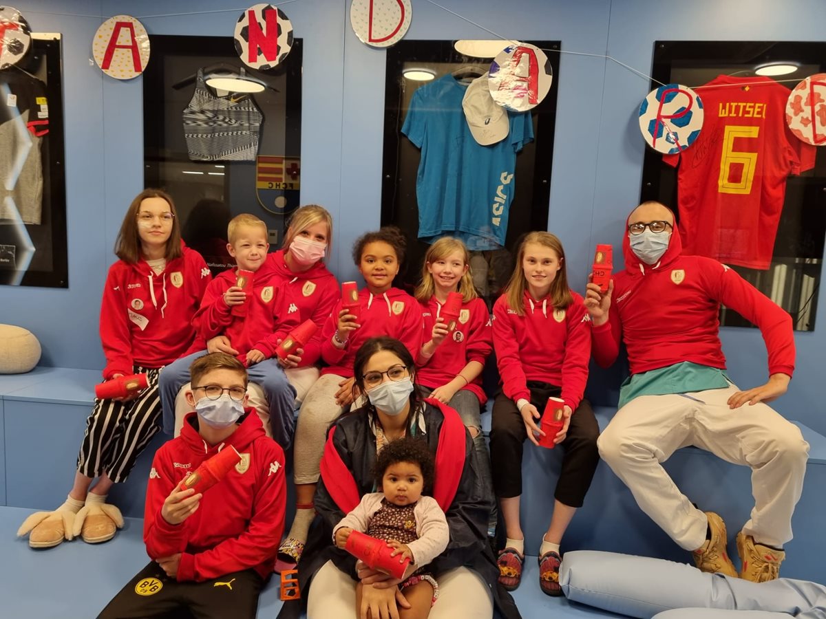 La pédiatrie en rouge pour le Standard de Liège