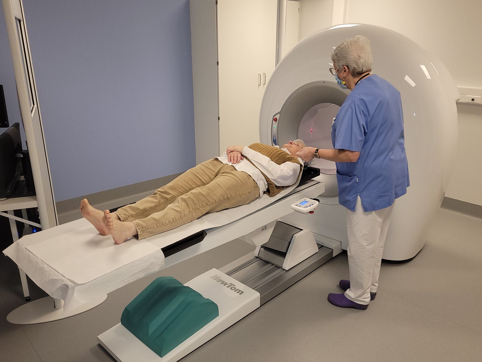 Moins irradiante, plus précise, en position couchée: la technologie Cone Beam de dernière génération disponible à MontLégia