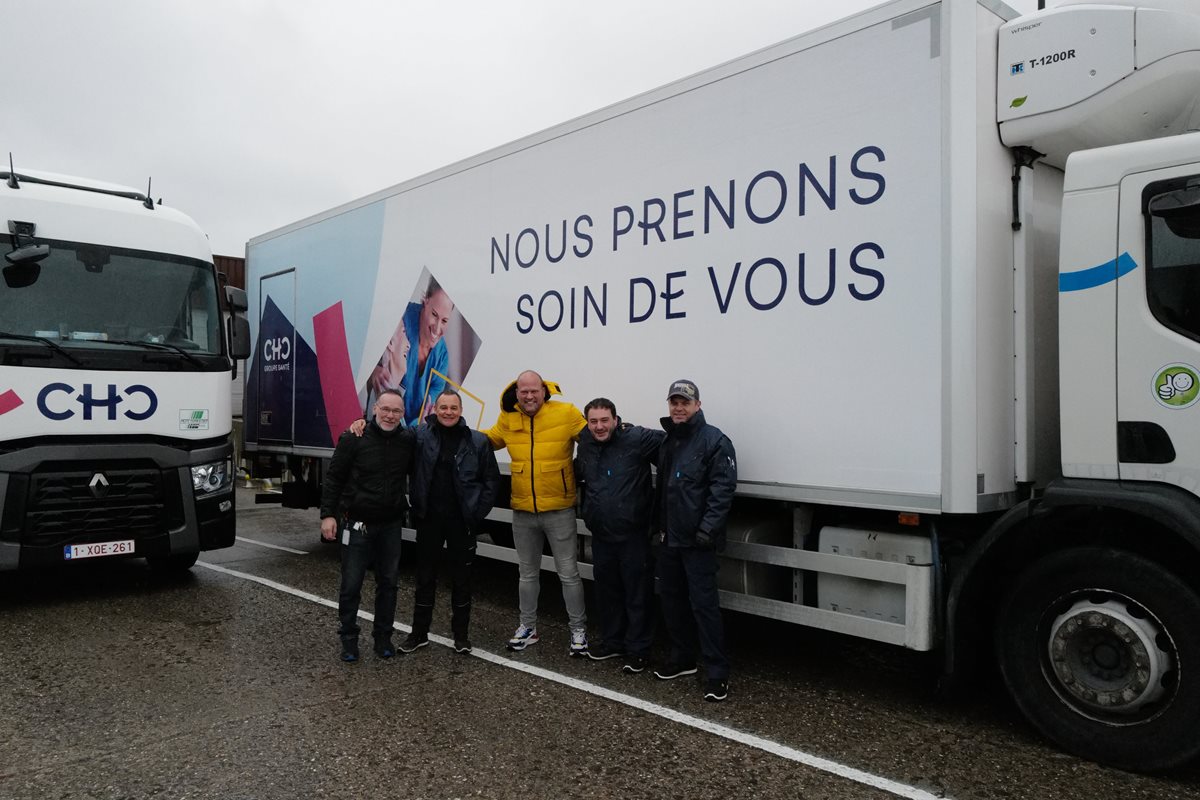 Un camion d’aide pour l’Ukraine