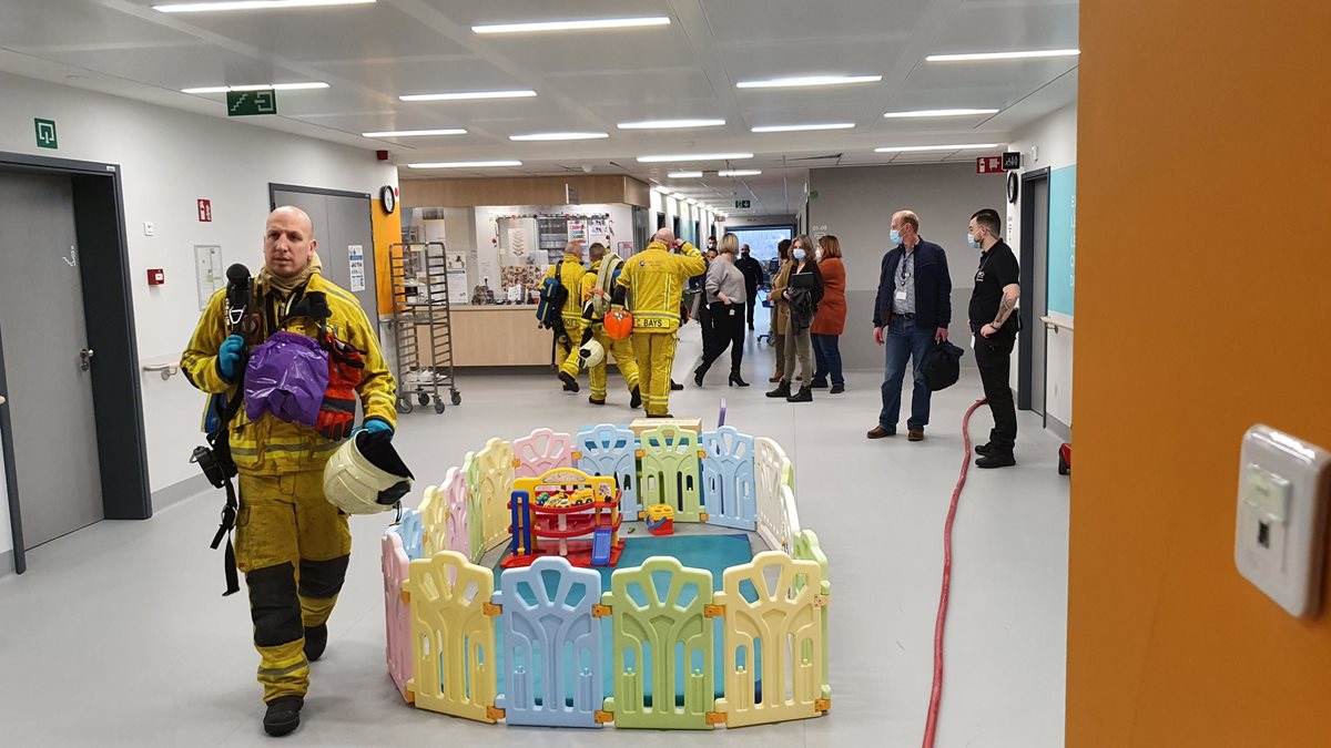 Alerte incendie en pédiatrie: tout est rentré dans l’ordre