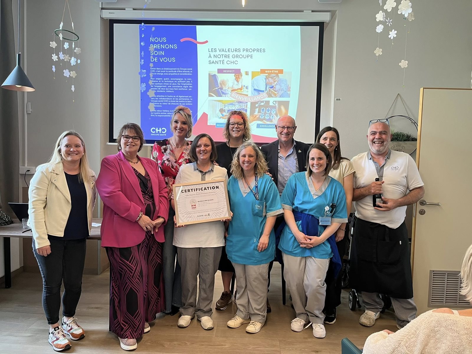 Label Qualité-Nutrition pour la Résidence CHC Hermalle